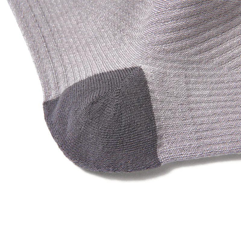 Kailas FUGA Low-Cut Trekking Socks (2-Pack) Unisex-Color-Dark Pastel Blue/Dark Reddish Brown