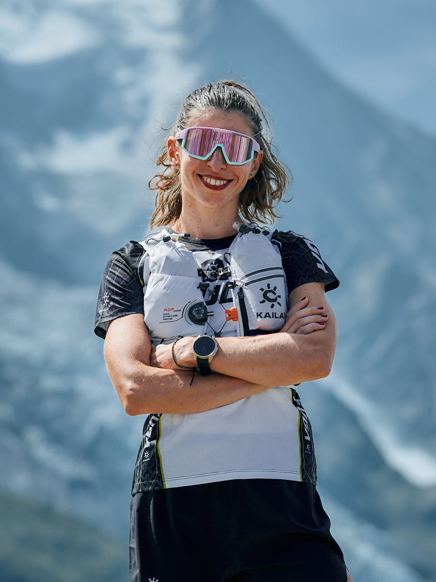 KAILAS FUGA athlete Anna Darmograi trail portrait