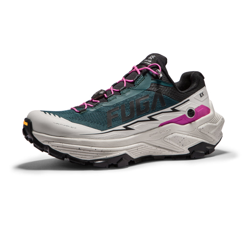 New Kailas FUGA EX 3 Trail Running Shoes Women's-Color-Sea Stone Green