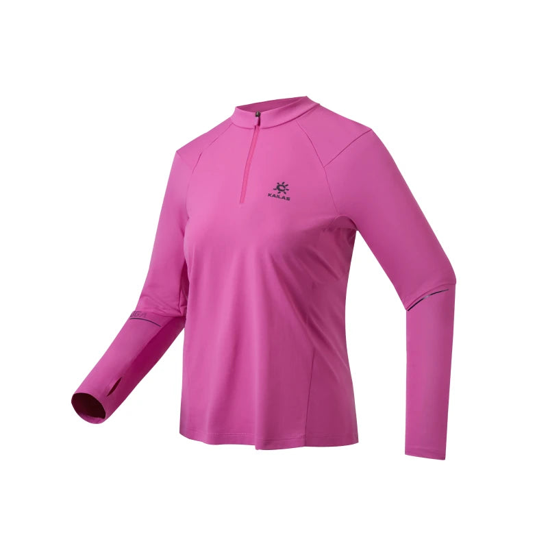 KAILAS FUGA Technical Long Sleeve T-shirt Women’s-Color-Electric Pink