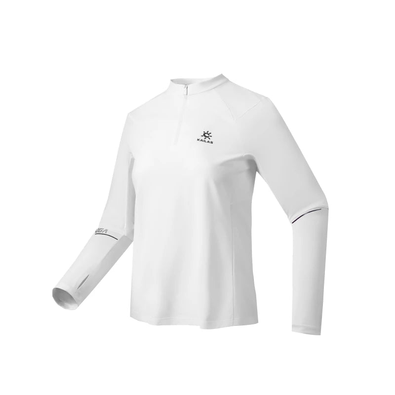 KAILAS FUGA Technical Long Sleeve T-shirt Women’s-Color-Bright White