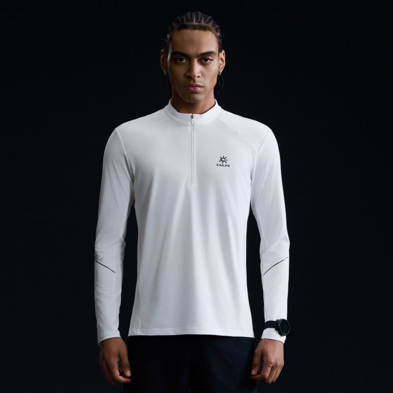 KAILAS FUGA Long-sleeve Functional T-shirt Men's-Color-Bright White