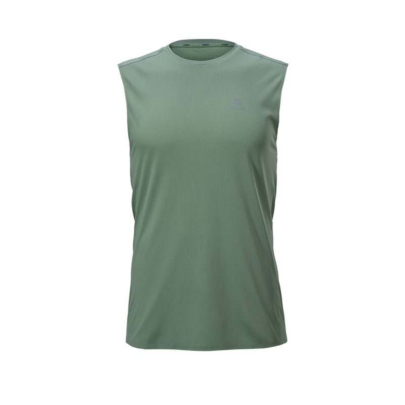 Kailas FUGA Wide Shoulder Running Tank Men's-Color-green