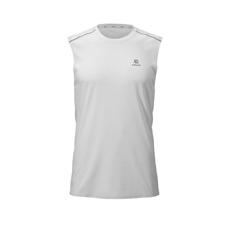 Kailas FUGA Wide Shoulder Running Tank Men's-Color-white
