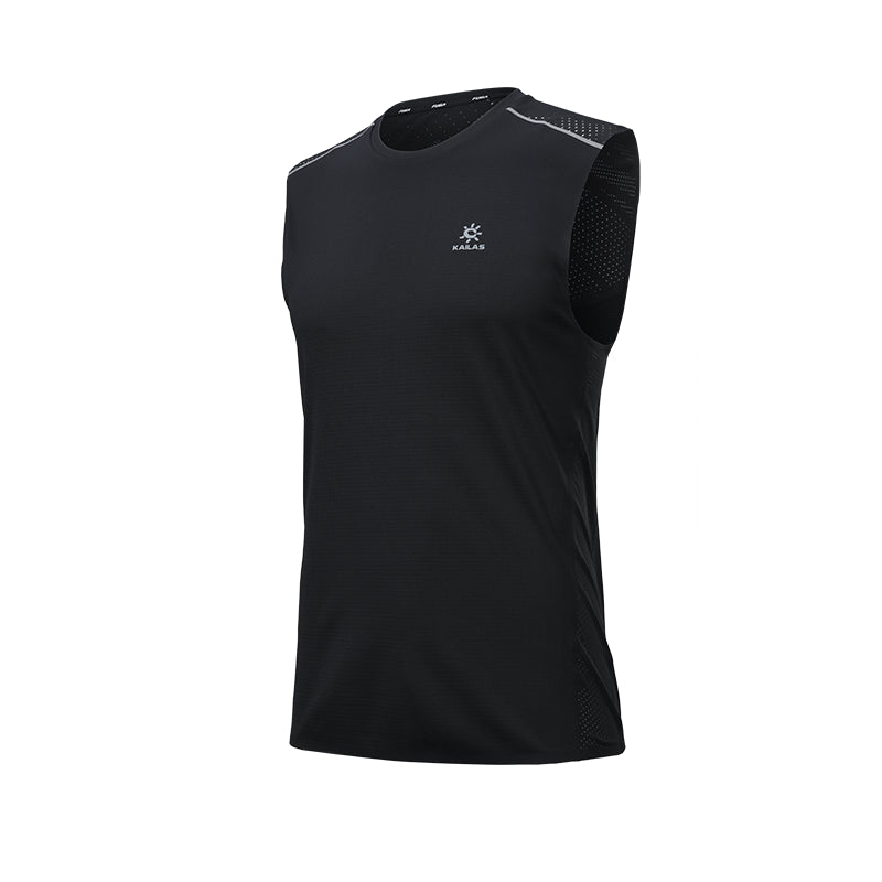 Kailas FUGA Wide Shoulder Running Tank Men's-Color-black