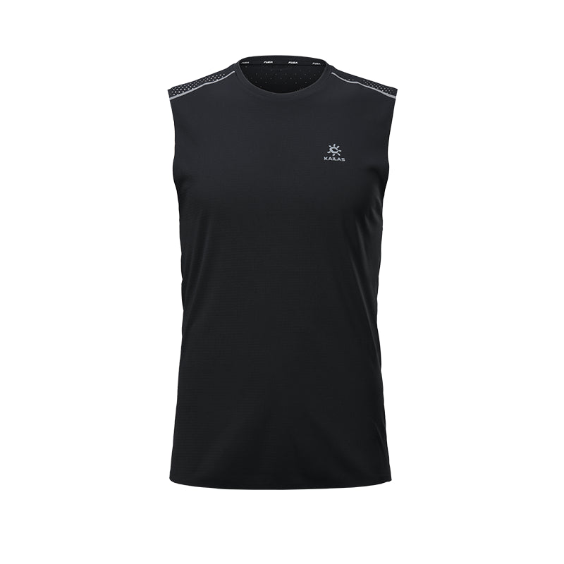 Kailas FUGA Wide Shoulder Running Tank Men's-Color-black