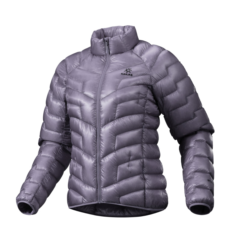 Kailas GT ZERO 900FP Goose Down Stand Collar Jacket Women's-Color-Mist Purple