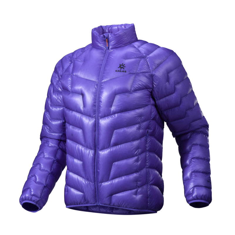 Kailas GT ZERO 900FP Goose Down Stand Collar Jacket Men's-Color-Lightning Purple