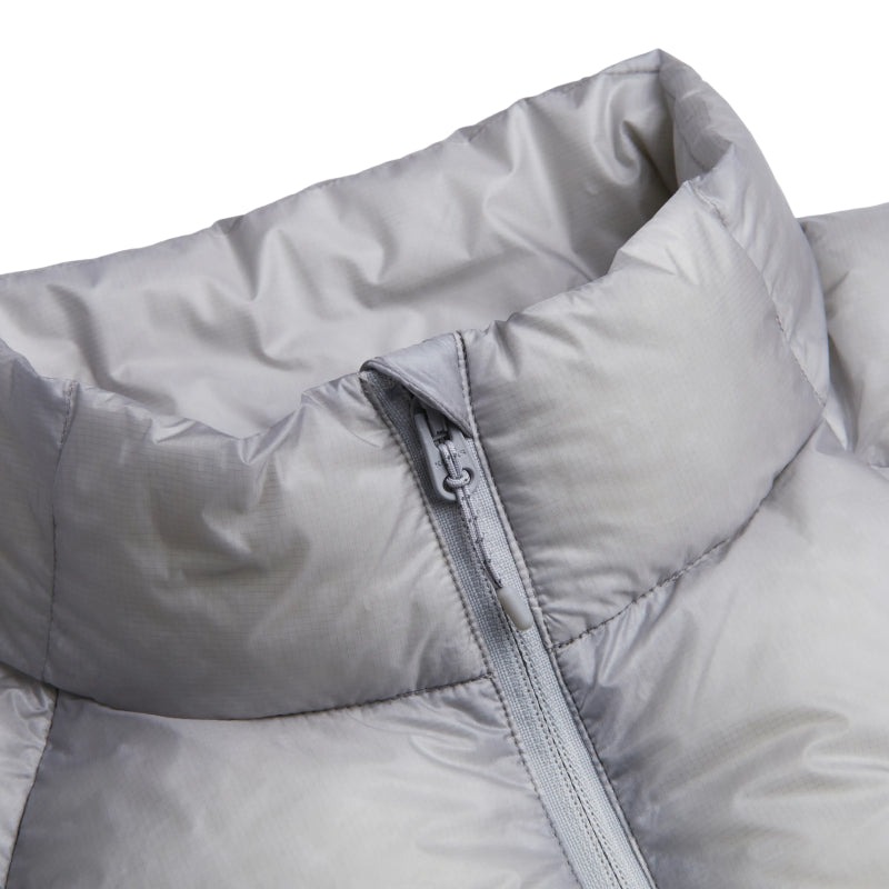 Kailas GT ZERO 900FP Goose Down Stand Collar Jacket Men's-Color-Sliver White