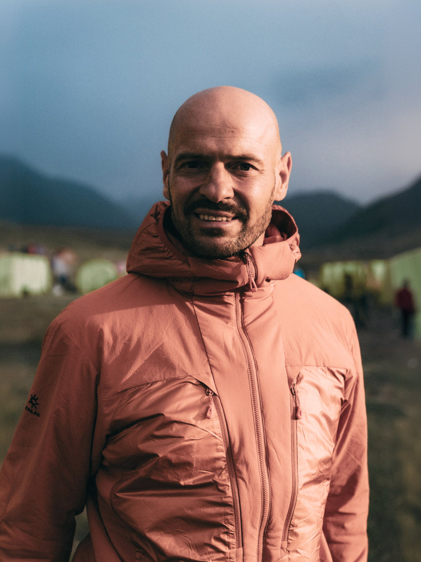 KAILAS FUGA athlete Gediminas Grinius mountain running portrait