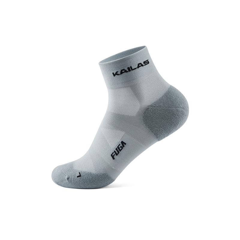 KAILAS Low-cut Trail Running Socks Men's-Color-lightgrey