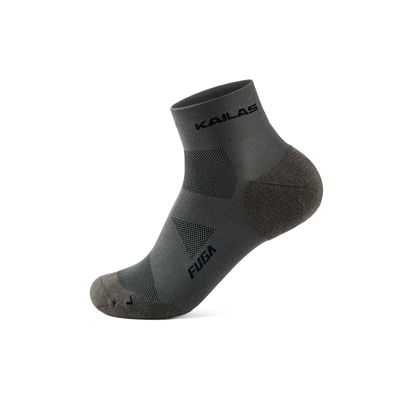 KAILAS Low-cut Trail Running Socks Men's-Color-olive