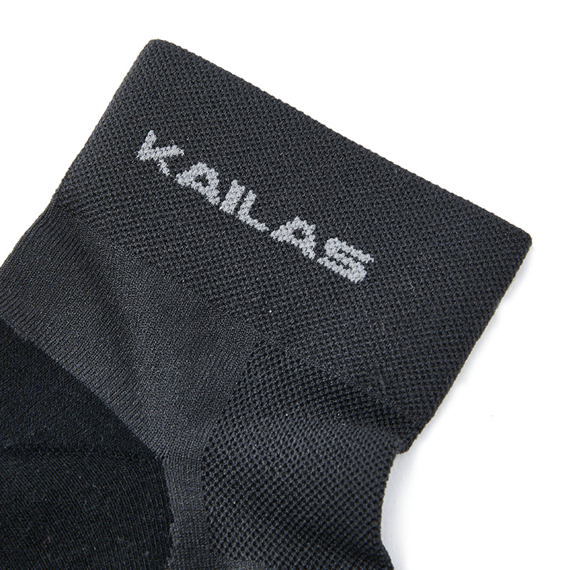 KAILAS Low-cut Trail Running Socks Men's-Color-black