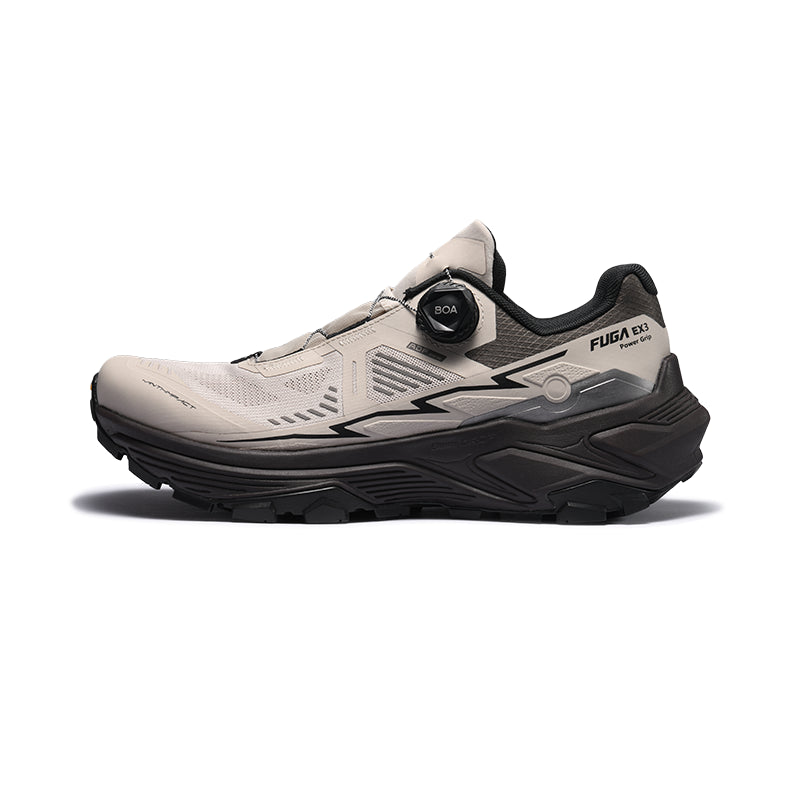 Kailas FUGA EX 3 BOA® Trail Running Shoes Men's-Color-Gray