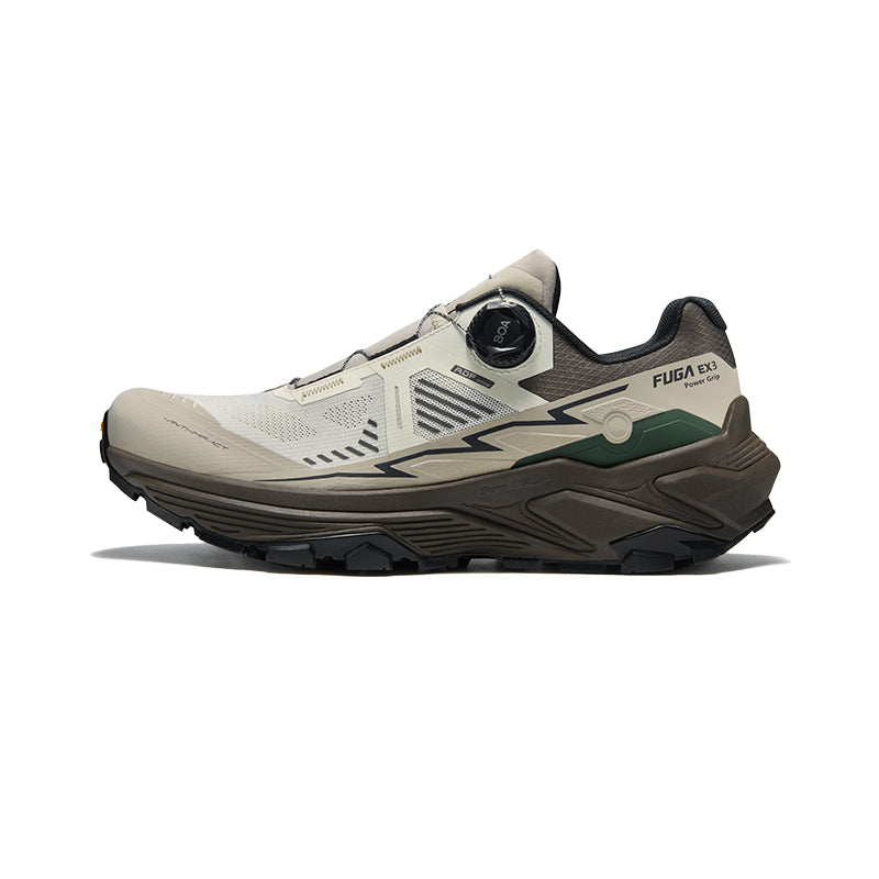 Kailas FUGA EX 3 BOA® Trail Running Shoes Men's-Color-Beige