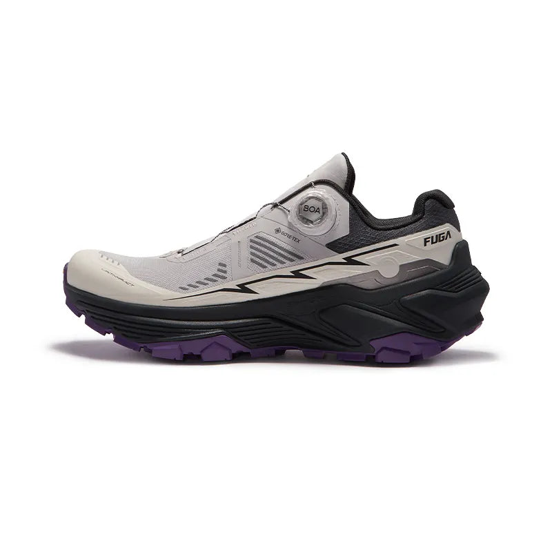 Kailas Fuga EX 3 GTX BOA Waterproof Trail Running Shoes Women's-Color-Light Silver Gray