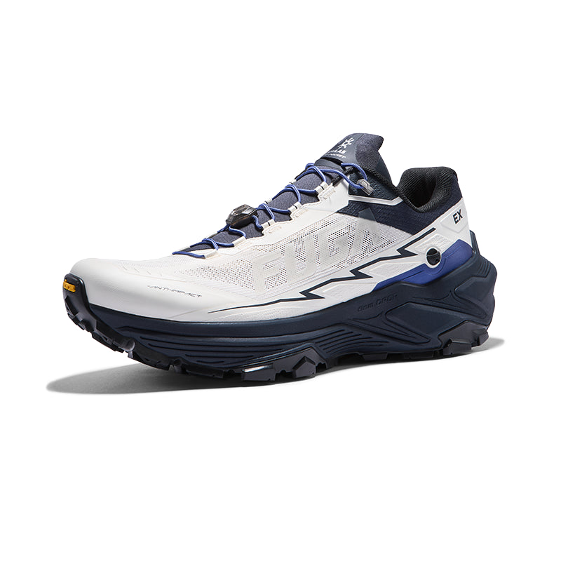 New Kailas FUGA EX 3 Trail Running Shoes Men's-Color-Vanilla White