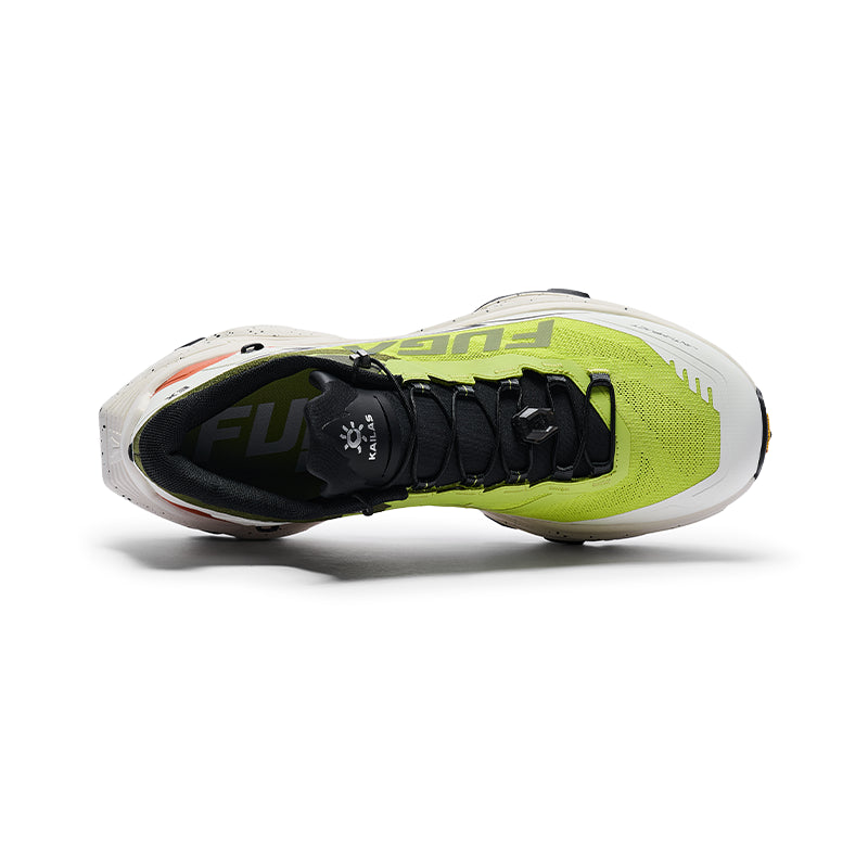 New Kailas FUGA EX 3 Trail Running Shoes Women's-Color-Golden Lemon Spark/Bright Orange