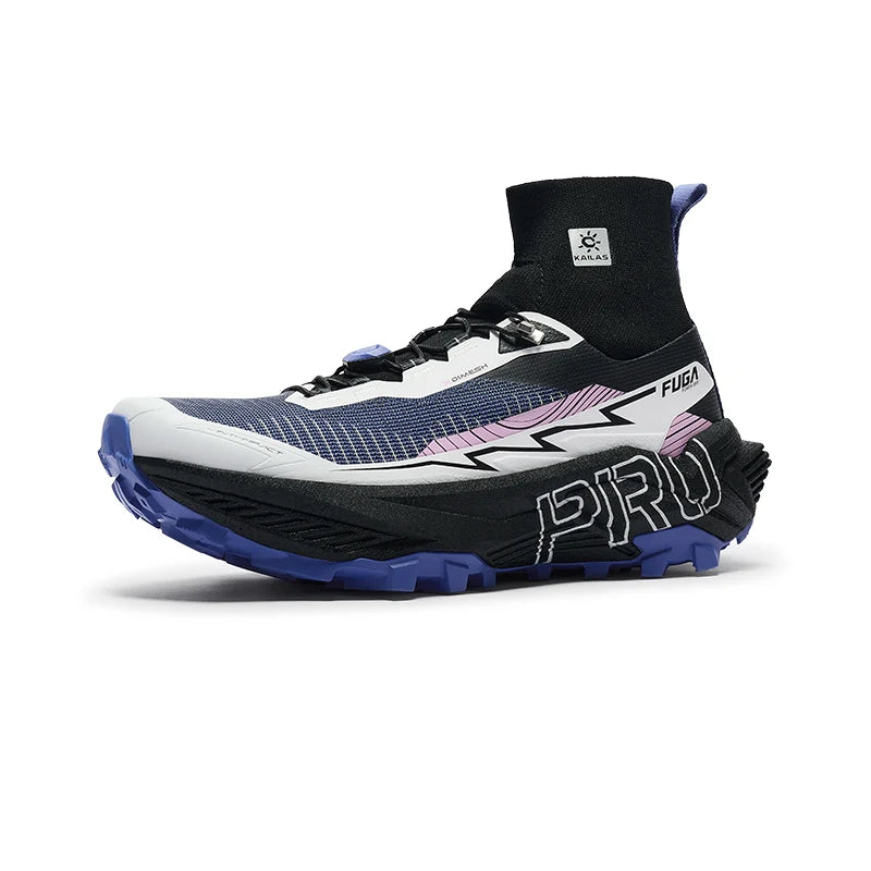 Kailas FUGA EX PRO GAITER Trail Running Shoes Men's-Color-Neon Pink & Blue