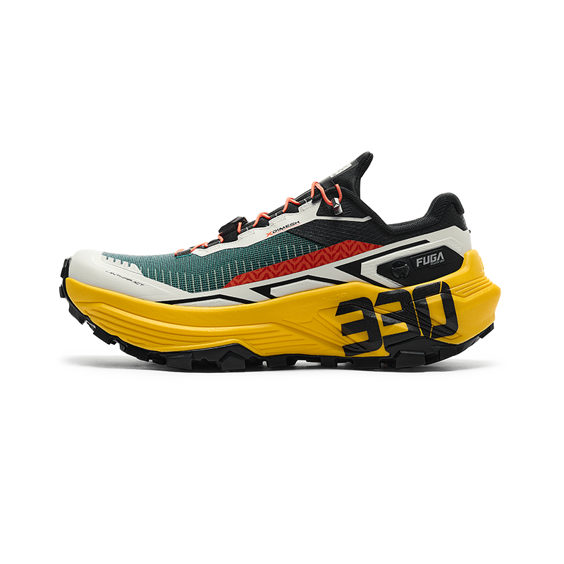 New Kailas FUGA EX 330 Trail Running Shoes Men's-Color-Aosta Glory