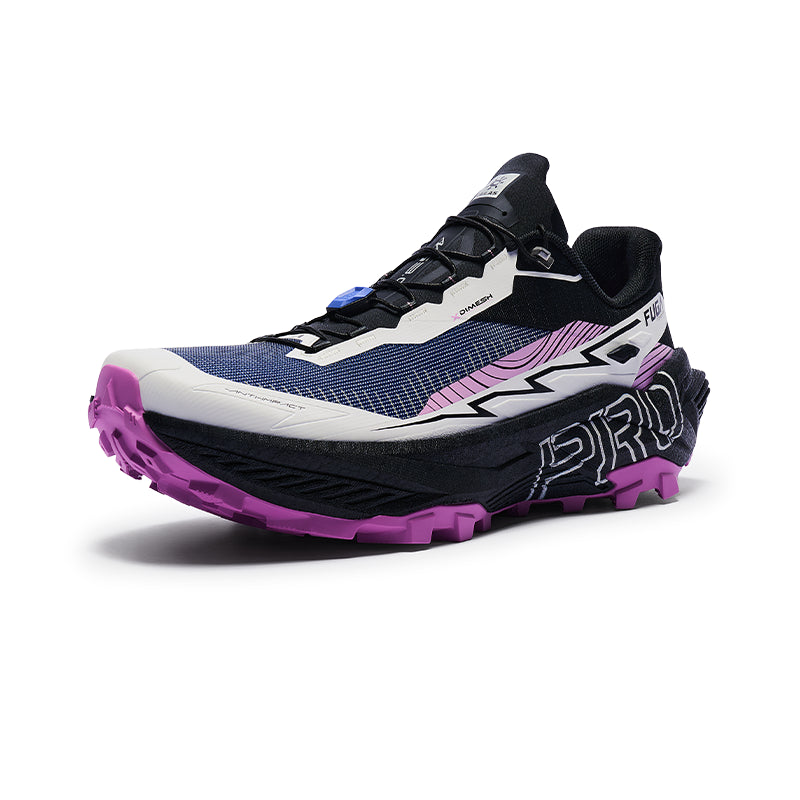Kailas FUGA EX PRO Trail Running Shoes Unisex-Color-Neon Pink & Blue
