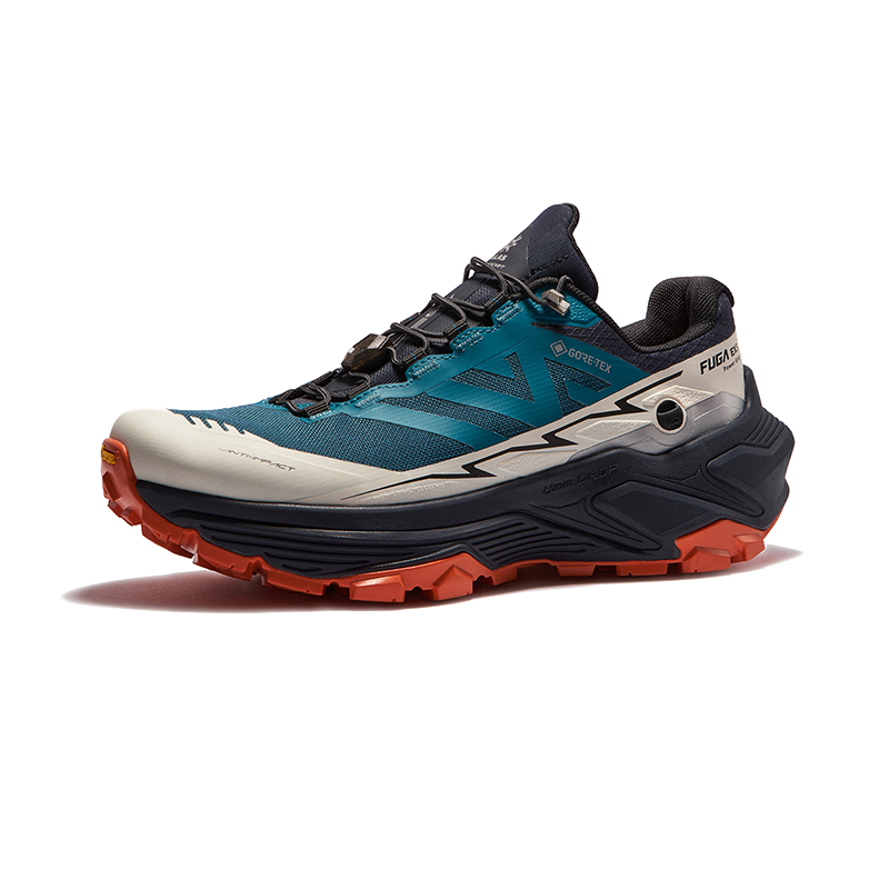 Kailas Fuga EX 3 GTX Waterproof Trail Running Shoes Men's-Color-Cyan