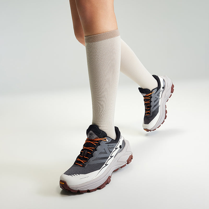 Kailas Fuga EX 3 GTX Waterproof Trail Running Shoes Women's-Color-Ebony Gray/Original/Black