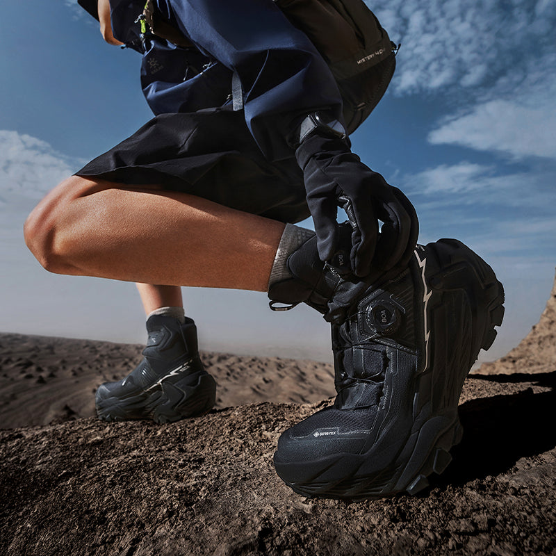 Kailas YAN GTX BOA High Waterproof Trekking Shoes Men's-Color-Black