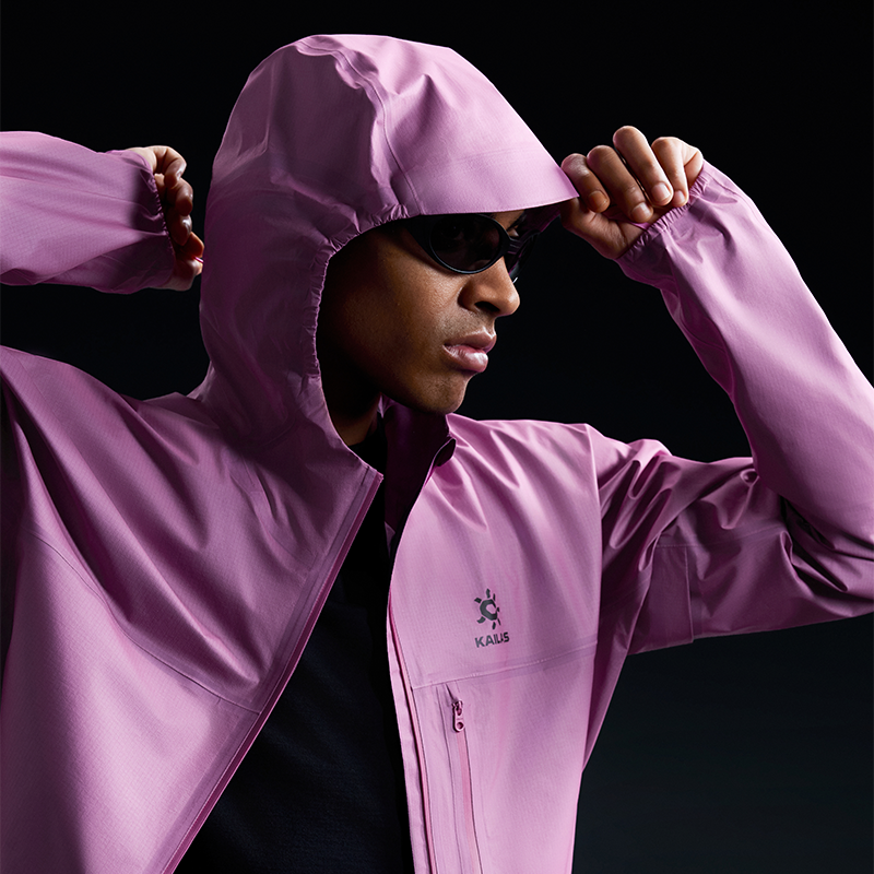 Kailas AERO GTX Trail Running Hardshell Jacket Men's-Color-Electric Pink