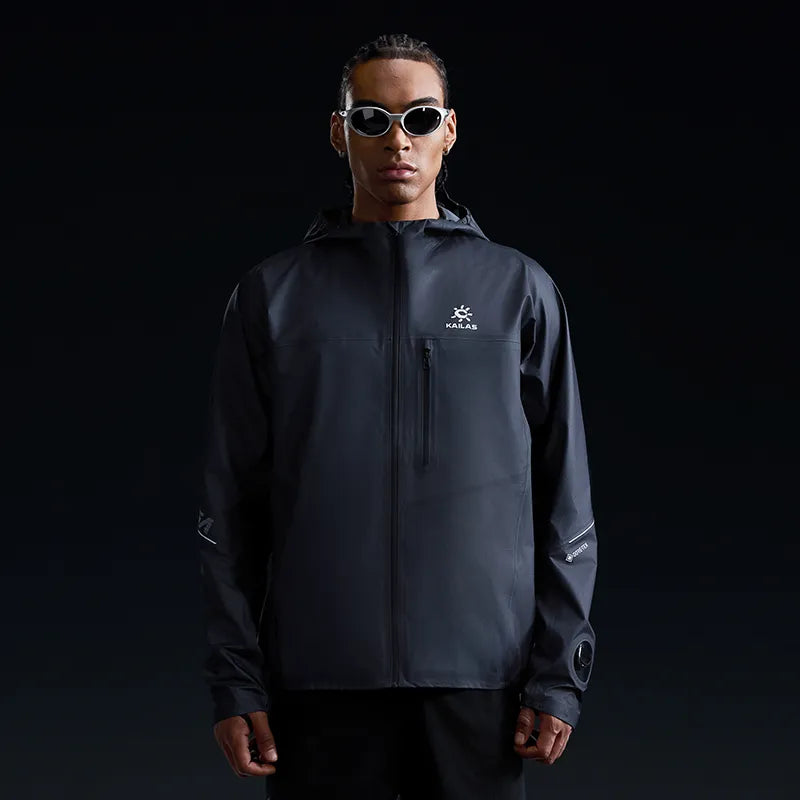 Kailas AERO GTX Trail Running Hardshell Jacket Men's-Color-Navy