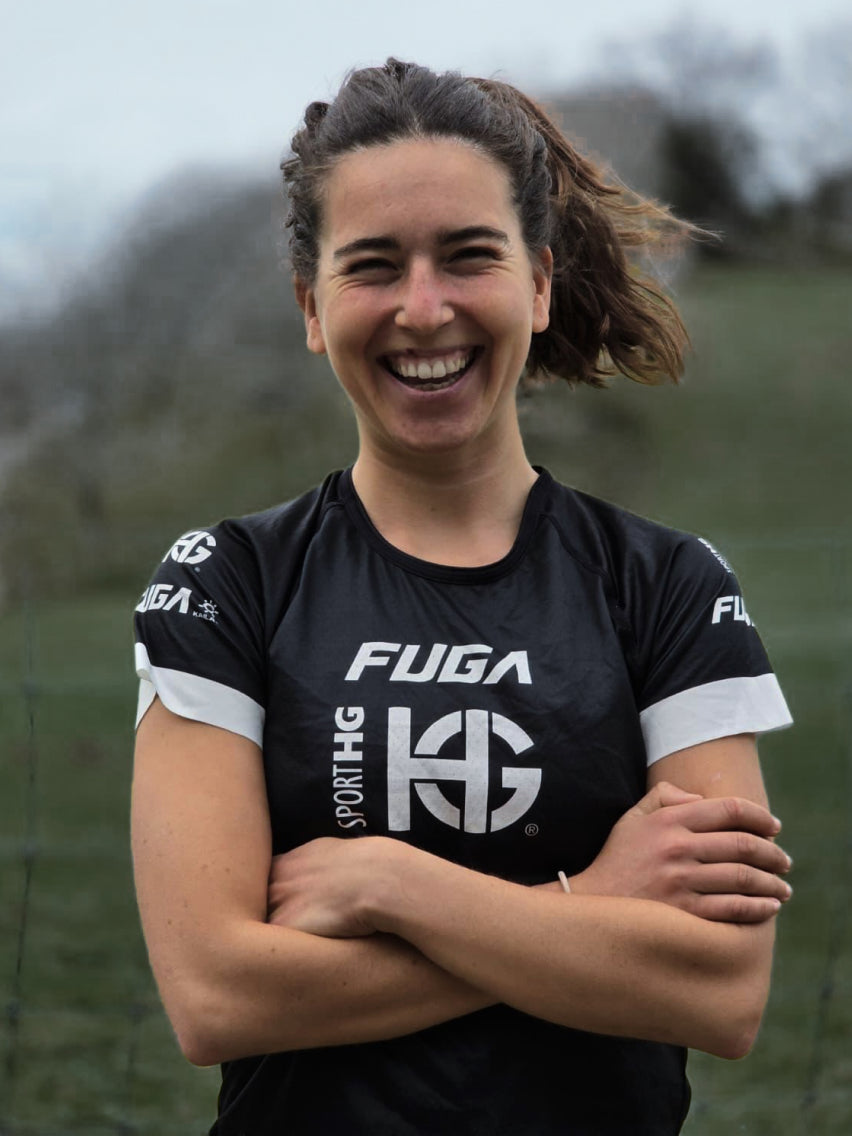 KAILAS FUGA female trail athlete outdoor portrait