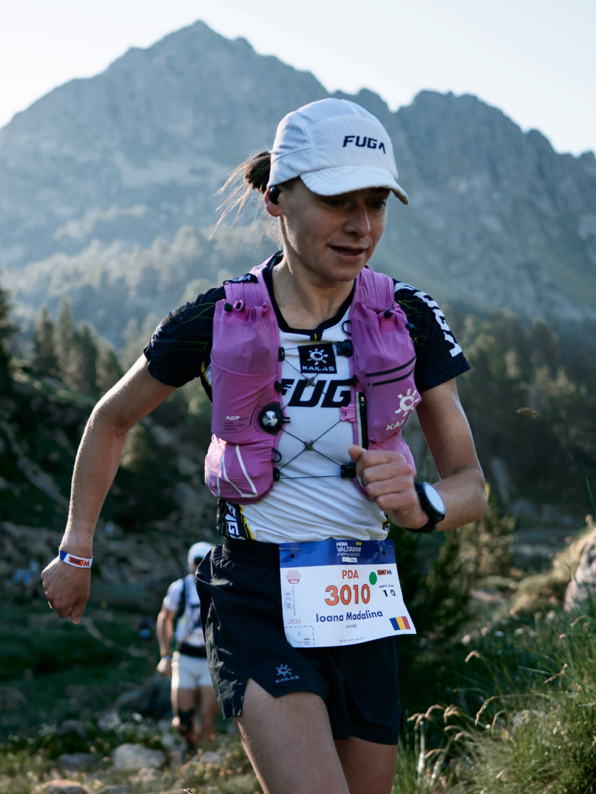 KAILAS FUGA athlete Madalina running mountain trail