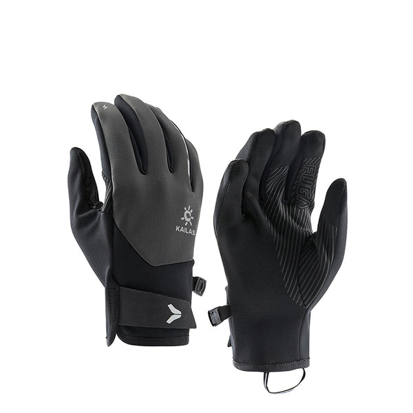 Guantes de trail running Kailas resistentes al viento para mujer