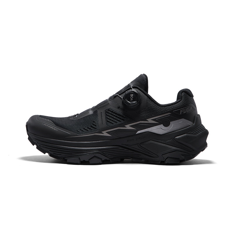 Kailas Fuga EX 3 GTX BOA Waterproof Trail Running Shoes Men's-Color-Black