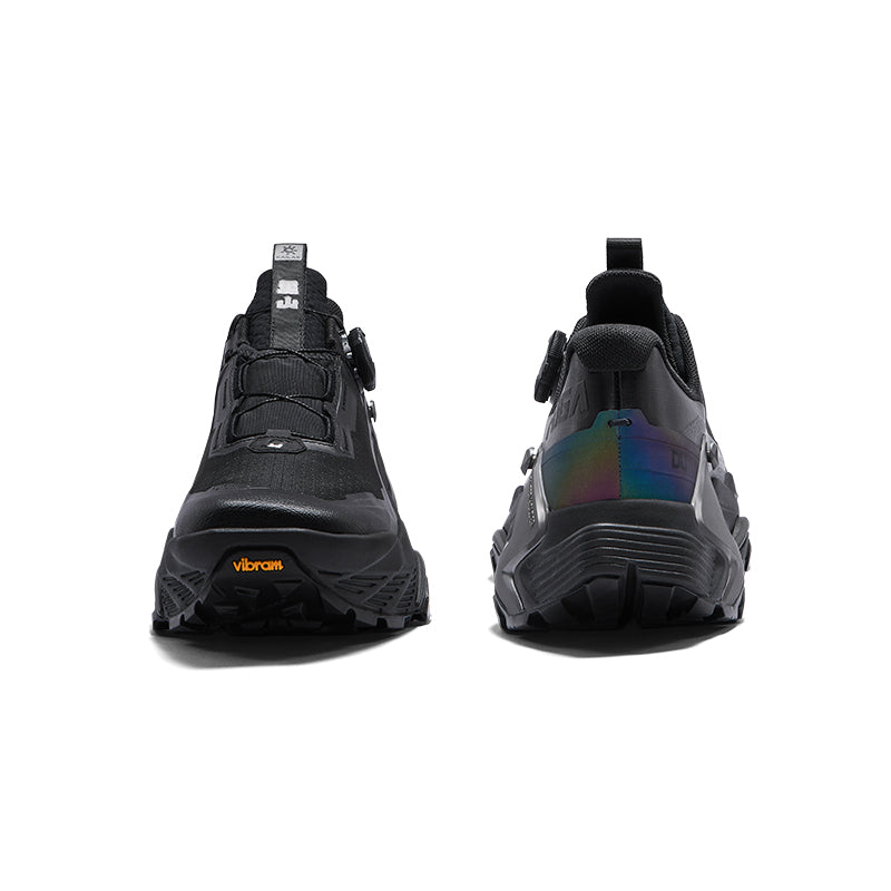 New Kailas FUGA BLACK SOLITUDE DU 2 BOA® Trail Running Shoes Men's-Color-Darkest Hour
