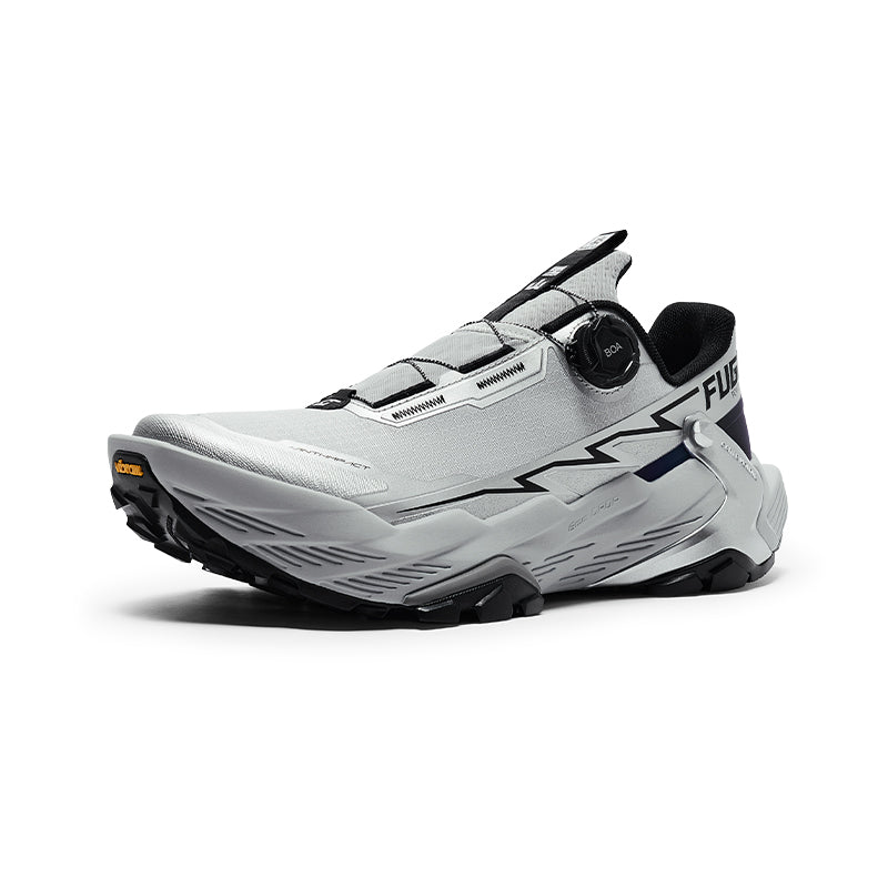New Kailas FUGA BLACK SOLITUDE DU 2 BOA® Trail Running Shoes Men's-Color-Piercing Light