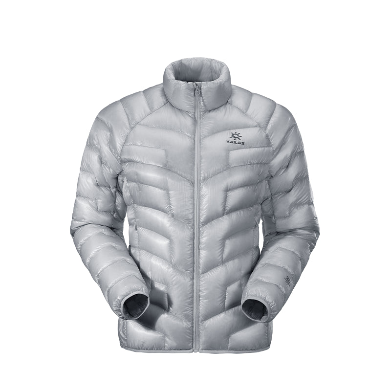 Kailas GT ZERO 900FP Goose Down Stand Collar Jacket Women's-Color-gray