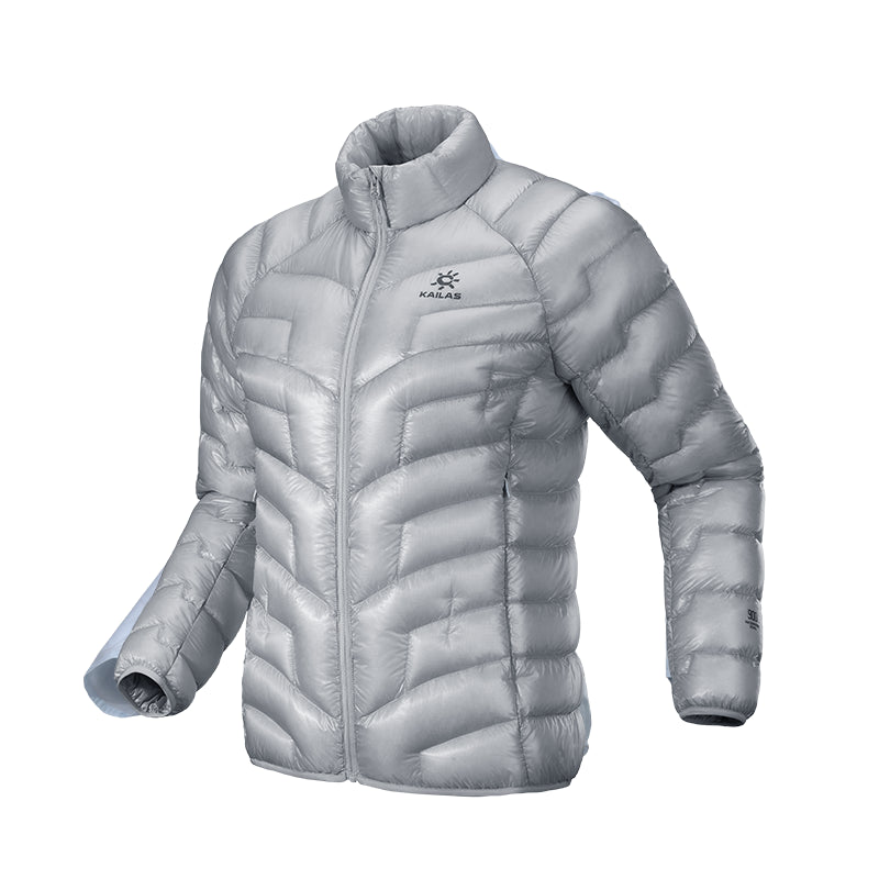 Kailas GT ZERO 900FP Goose Down Stand Collar Jacket Women's-Color-gray