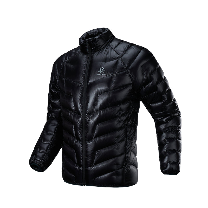 Kailas GT ZERO 900FP Goose Down Stand Collar Jacket Men's-Color-black