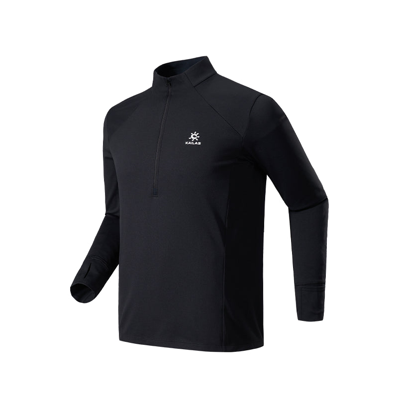 KAILAS FUGA Long-sleeve Functional T-shirt Men's-Color-black