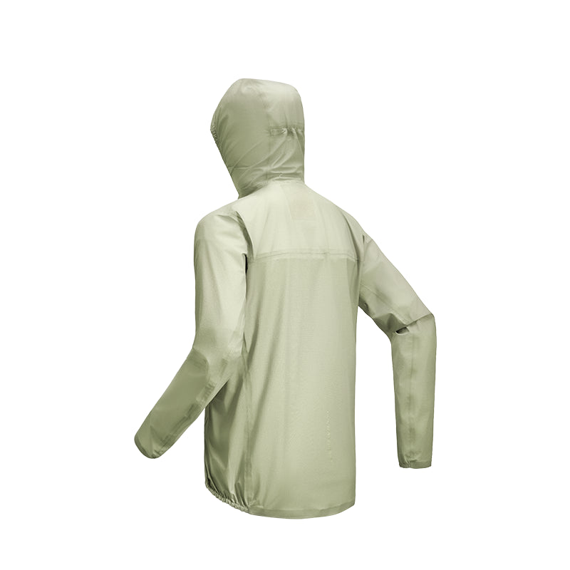 Kailas AERO Light Trail Running Hardshell Jacket Women's-Color-Light Green