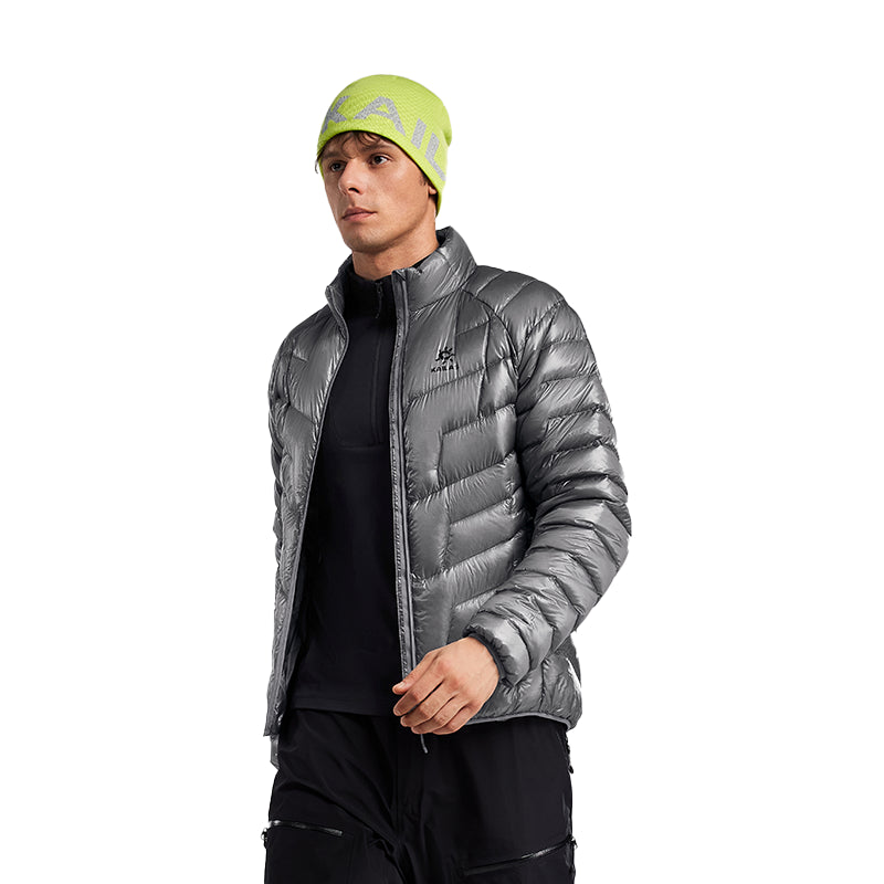 Kailas GT ZERO 900FP Goose Down Stand Collar Jacket Men's-Color-gray