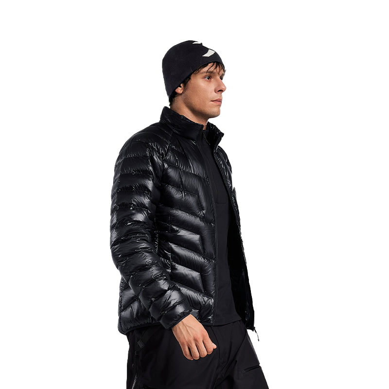 Kailas GT ZERO 900FP Goose Down Stand Collar Jacket Men's-Color-black