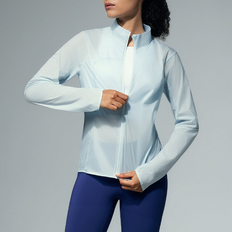 Kailas FUGA Lightweight Windbreaker Jacket Women's-Color-sky blue