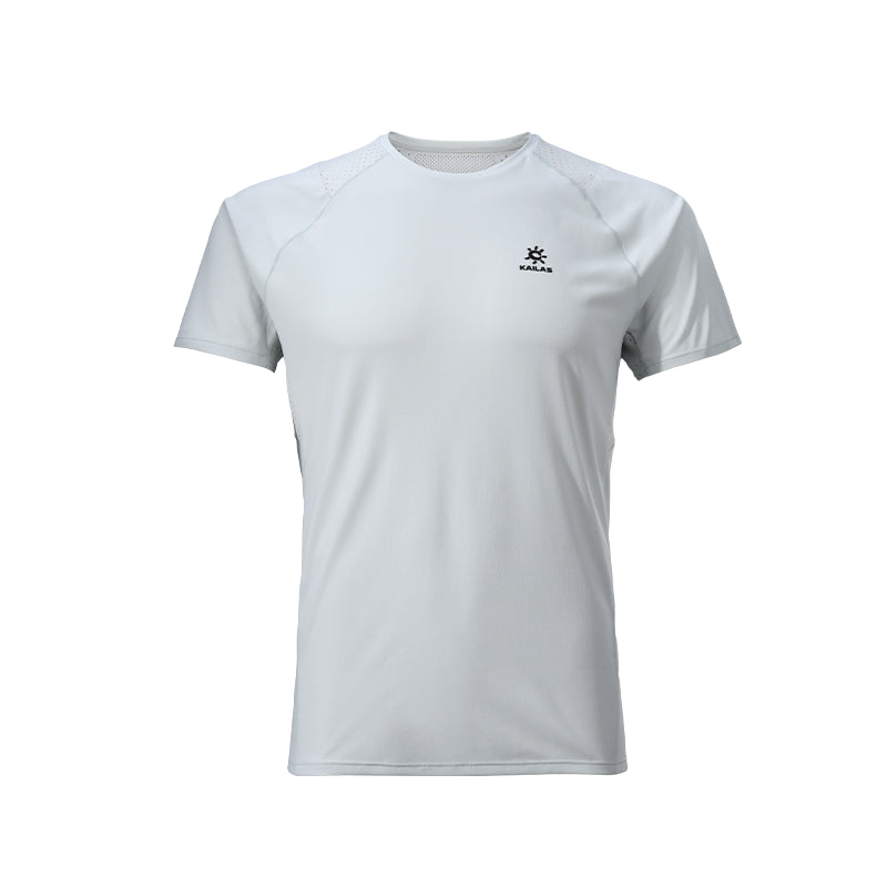 KAILAS Crew Neck Short Sleeve Functional T-Shirt Men's-Color-Light Blue