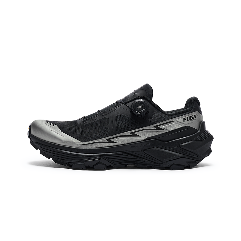 Kailas FUGA EX 3 BOA® Trail Running Shoes Women's-Color-Black/Titanium Gray