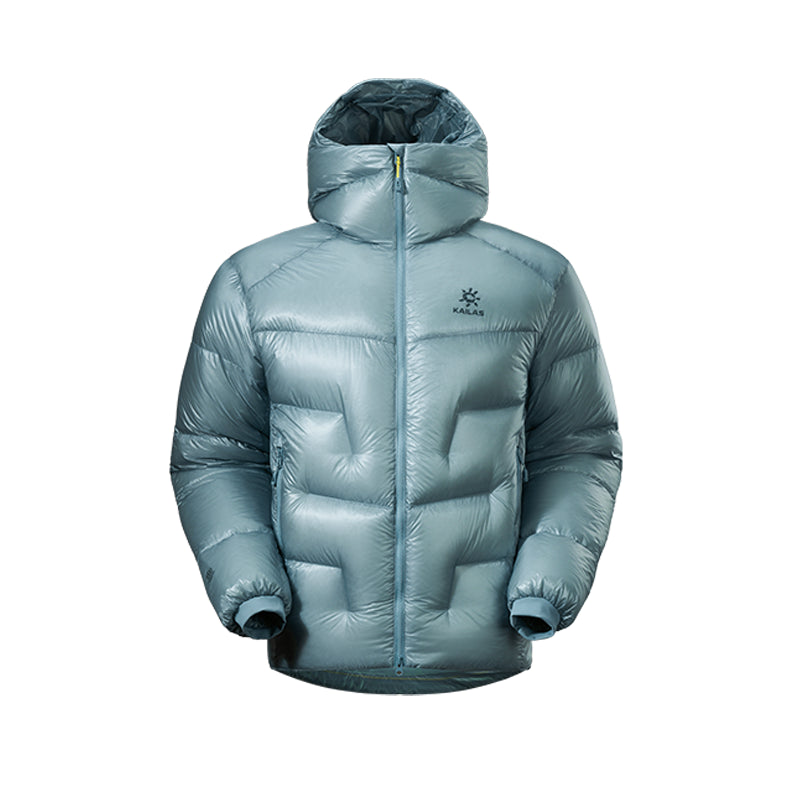 New Kailas 5000GT Alpine 1000FP Hooded Down Jacket Unisex-Color-blue