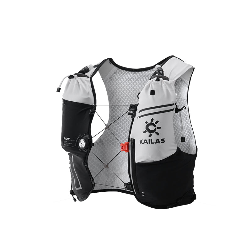 Kailas Fuga Air 8 IV Trail Running Vest Pack 8L Unisex-Color-Black/White
