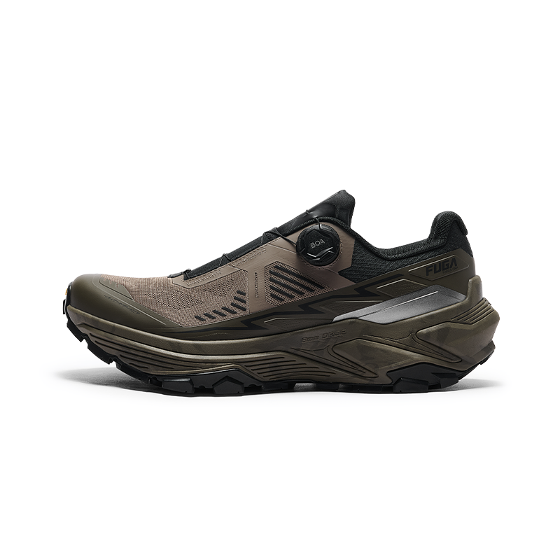Kailas FUGA EX 3 BOA® Trail Running Shoes Men's-Color-Sandalwood Brown