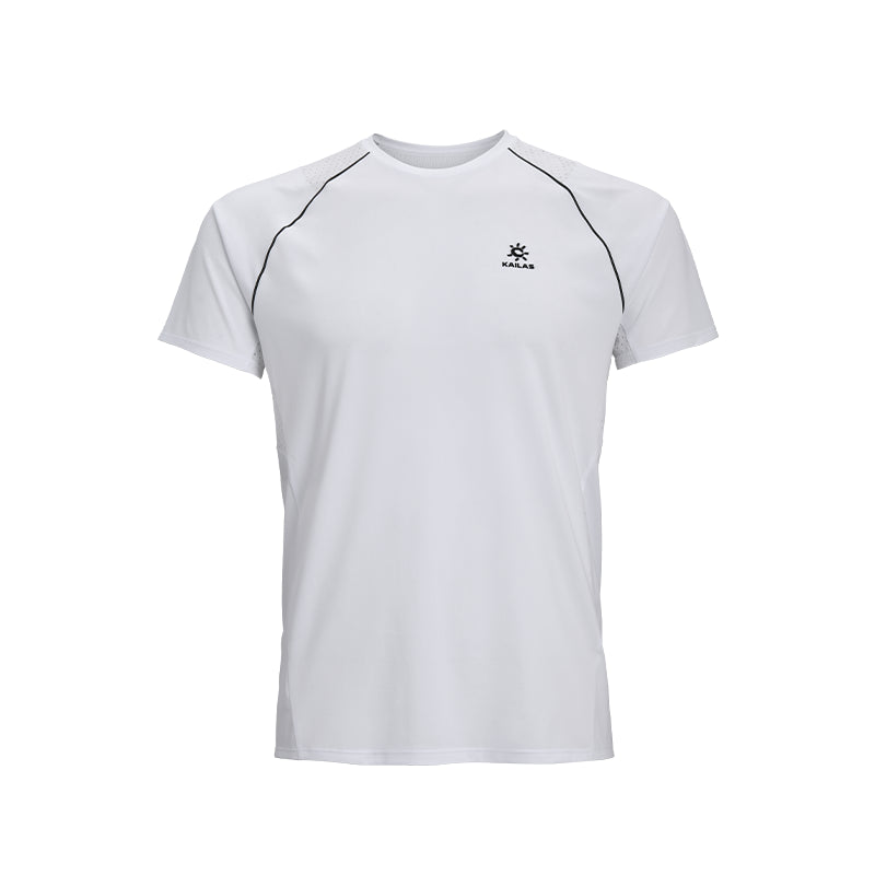 KAILAS Crew Neck Short Sleeve Functional T-Shirt Men's-Color-White
